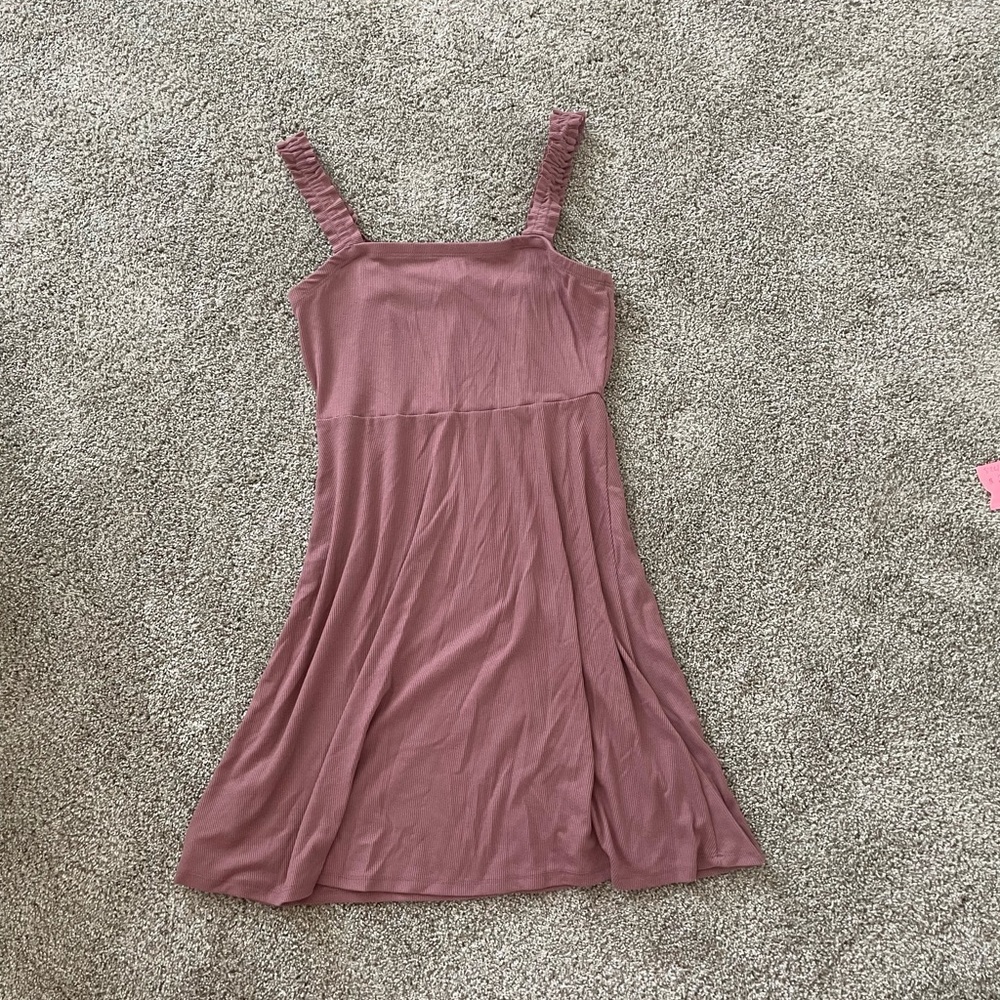 Pink rose dress